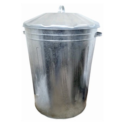 Green blade galvanised - green, bin