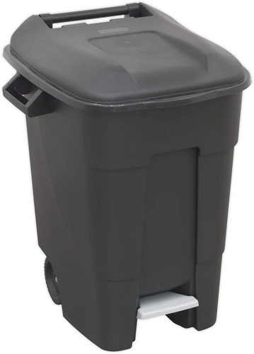 Sealey bm100p black lid 100l - sealey,