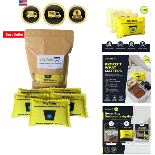 Rechargeable desiccant packs - desiccant,